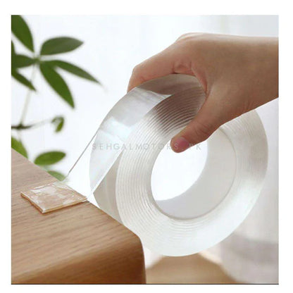 Nano Magic Double Sided Tape No Trace Acrylic Reuse Waterproof- Roll 3 cm X 300 cm