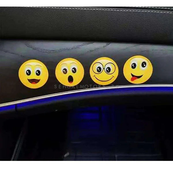 Universal Paste Smiley Emoji Emoticon Nano Sticky Mat - Each Random