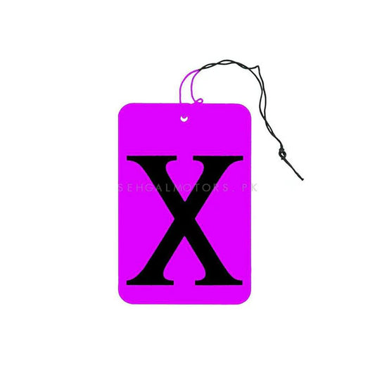 X card Car Perfume Fragrance Hanging Mix Colors - Car Perfume Fragrance Freshener Smell