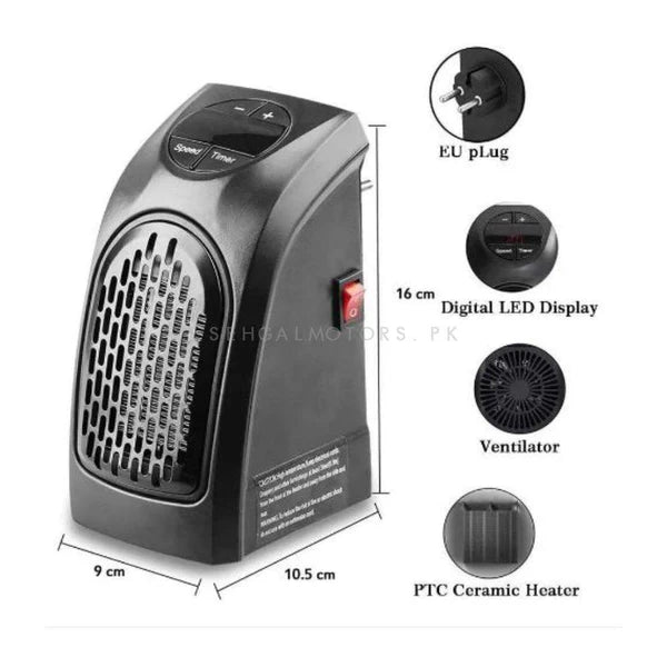 Universal Multifunctional Mini Heater Fan - Version 2