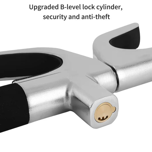 Metalic Car Steering Security Anti Theft Lock